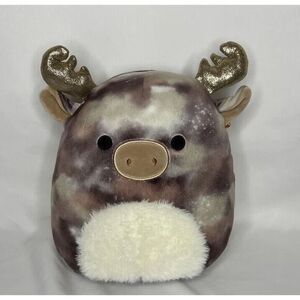 Squishmallow 8" Greggor Reindeer Moose‎ Soft Starry Night Plush
